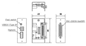 Mitutoyo 06AET993 CODE OUT UNIT FOR KA-212 AND KA-