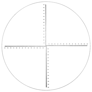 Mitutoyo 12AAM592 OVERLAY CHART NO.16