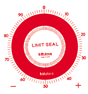 Mitutoyo 136420 LIMIT SEAL RED / 10 SHEETS