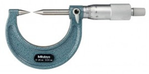Mitutoyo 112-226 Point Micrometer with hardened tip, 1 to 2?, 30?