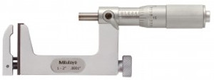 Mitutoyo 117-108 Series 117 Uni-Mike Analog Mechanical Micrometer, 1 to 2"