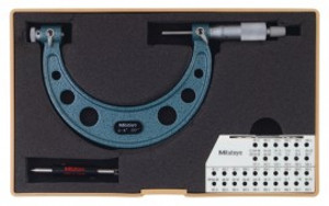 Mitutoyo 126-140 Screw Thread Micrometer Interchangeable Tips, 3 to 4