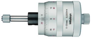 Mitutoyo 152-102 MIC HEAD, 0-25mm, FLAT CARBIDE T