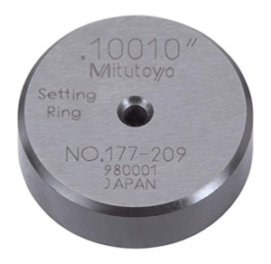 Mitutoyo 177-209 RING GAGE .1 IN