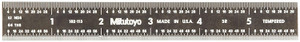 Mitutoyo 182-113 STEEL RULE 6" (BLACK)