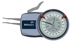 Mitutoyo 209-300 DIAL CALIPER GAGE CGGI 2.5-12.5M