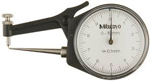 Mitutoyo 209-603 DIAL CALIPER GAGE 0-10MM 0.1MM