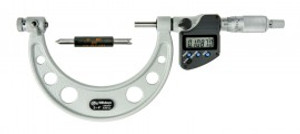 Mitutoyo 326-354-30 Series 326 Interchangeable Anvil-Spindle Screw-Thread Digital Micrometer, 3 to 4"