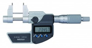 Mitutoyo 345-250-30 Series 345 Digital Caliper-Type Inside Micrometer, 5 to 30 mm, metric