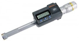 Mitutoyo 468-170 Series 468 Digimatic Holtest 3-Point Internal Micrometer, 50 to 63 mm, Metric