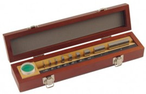 Mitutoyo 516-529-26 Imperial Gauge Block Rectangular Steel Set, grade 0