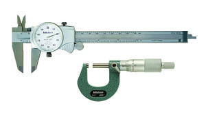 Mitutoyo Precision Measuring Tool Kit, 64PKA068A