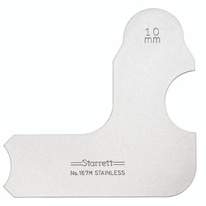 Starrett RADIUS GAGE, 10mm