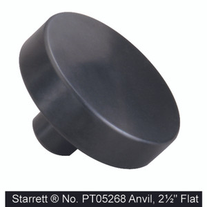 Starrett ANVIL, 2 1/2 FLAT, ENGLISH