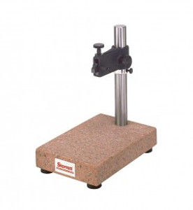 Starrett 653G Granite Comparator Stand, 8 x 12 x 2" crystal pink granite base, 0.0001" tolerance