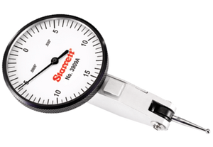 Starrett DIAL TEST INDICATOR,  0-15-0, 1-9/16 DIAM.