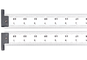 Starrett CH404R-36 HOOK RULE, 36", 4R GRAD, HEAVY SPRING TEMPERED