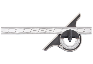 Starrett BEVEL PROTRACTOR, 24", NON REVERSIBLE 12-24-4R