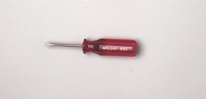 Wright Tool 9115  Cabinet Tip Screwdriver Large Ergonomic Handle 4" Blade Length - 3/16"