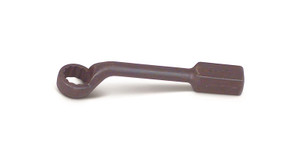 Wright Tool 19112  Striking Face Box Wrench 12 Point 45 Offset Handle Heavy Duty Black Industrial - 3-1/2"