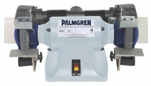 Palmgren 9682082 8" 3/4HP 220/380V, 3PH grinder w/dust collection 82082