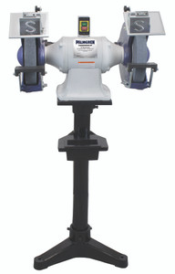 Palmgren 9682077 12" 3HP 220V, 3PH grinder w/pedestal stand & dust collection 82077