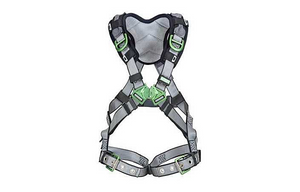 MSA HARN, V-FIT,STD,BK HIP D,TBLS,SH&LEG PAD  10195020