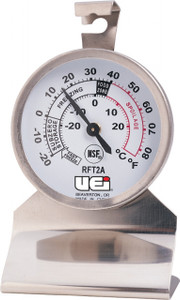 UEI RFT2A  REFRIGERATOR/FREEZER DIAL THERMOMETER, NSF-LISTED