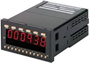 Shimpo DT-501XA-CPT-FVC Panel Meter Tachometer, 100-240 VAC Powered, Relay Output, Analog Output with 36 Pin Connection