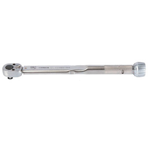 Tohnichi  QL140N-MH Torque Wrench  Ratchet Head Type Adjustable Torque Wrench with Metal Handle, 30-140, 1N.m, 1/2" Square Drive