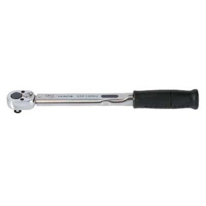 Tohnichi  QSP12N4 Torque Wrench  Ratchet Head Type Preset Torque Wrench, 2-12N.m, 20-120kgf.cm, 17.7-106.2lbf.in, 1/4" Square Drive