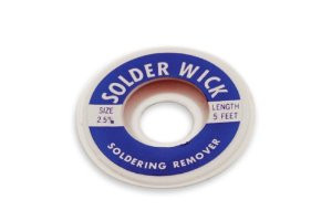 Aven 17542 Desoldering Wick, 2.5mm Width, 5' Length