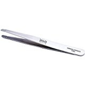 Aven 18486 Blunt Smooth General Purpose Tweezer, Stainless Steel, 3" Length