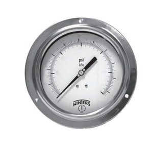 Winters 300 SERIES 8.5" SS 30"/100 PSI/KPA 1/4 BK  P3S6304B