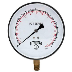 Winters CONTRACTOR 4.5" 0-400 PSI/KPA 1/4" BTM  PCT327