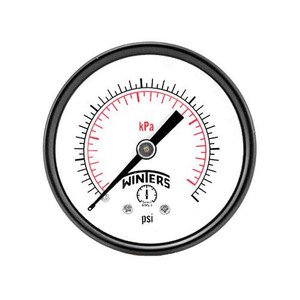 Winters ECONOMY 2.5" 0-400 PSI/KPA 1/4" NPT BACK  PEM3412