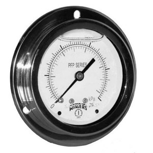 Winters FILLED/SS 2.5" 0-15,000 PSI/KPA, 1/4" NPT LOWER BACK, FF, GLYCERIN FILLED  PFP3797