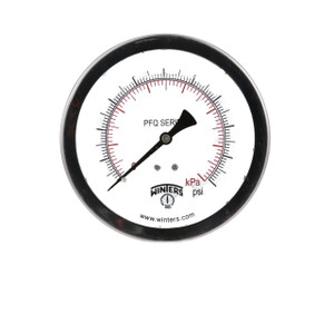 Winters QUALITY FILLED 4" 0-60 PSI 1/4" BACK  PFQ740R1