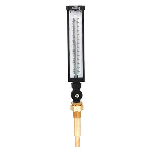 Winters 9" INDUSTRIAL THERMOMETER LEAD FREE WELL 30/300 F&C  TIM105LF