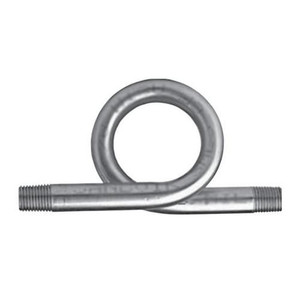 Winters 1/2" NPT 316 SS SCHED. 80 SYPHON  SSP2719