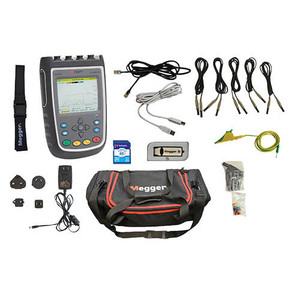 Megger MPQ1000 MPQ1000 8 Channel 3-Phase Handheld Power Quality Analyzer, Basic Kit (Current Transformers Not Included)