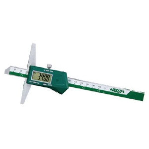 Insize 1141-300Awl Electronic Depth Gage, 0-12"/0-300Mm, Built-In Wireless