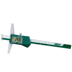 Insize 1144-5001A Electronic Double Hook Depth Gage, 0-20"/0-500Mm