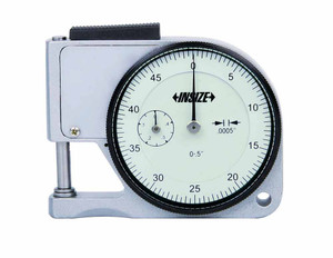 Insize 2363-055 Thickness Gage, 0-.5"