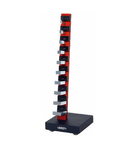 Insize 4160-E09 Micrometer Inspection Gage Block Set, .0625",.100",.125",.200",.250",.300",.500",1.00",2.00"