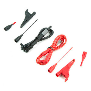 Megger FPK8 (1002-015) FPK8 Fused 1.5m Test Lead Set (Red/Black) with Clips, 500 mA, for MIT Series