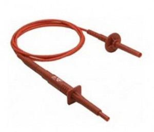 Megger 1007-165 Flash Test Lead, 3.0kV, 3.5mA, Red