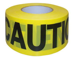 C.H. Hanson 16004 1000' roll CAUTION DO NOT ENTER  2 Mil 3" Wide