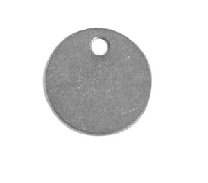 C.H. Hanson 43126 Round Tag-316 Stainless Steel,2" Dia, 10pk