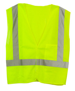 C.H. Hanson 55180 ANSI Class 2 Lime Safety Vest